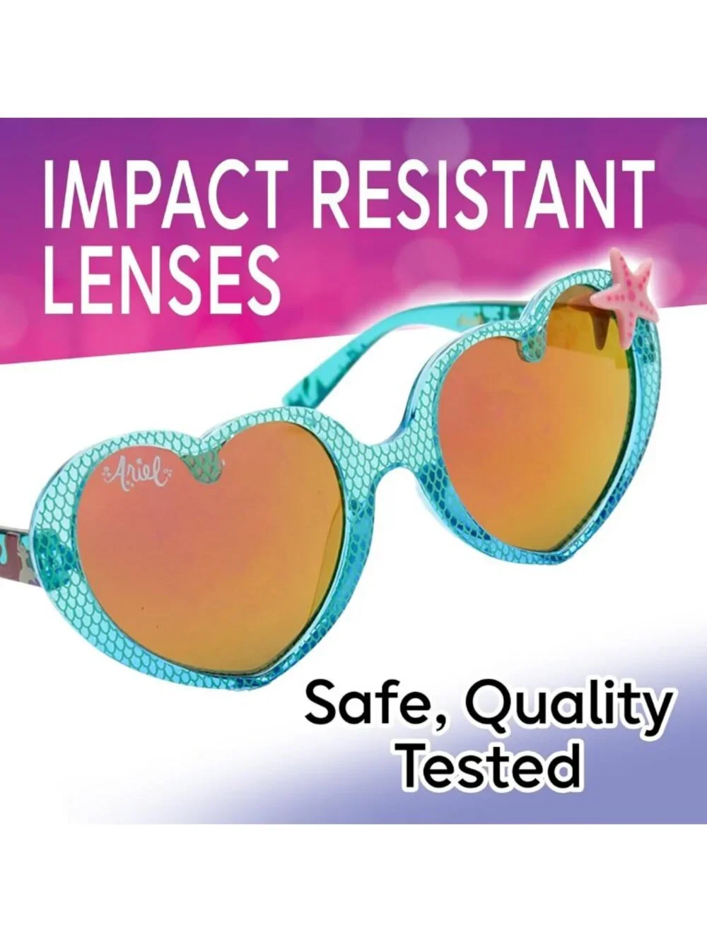 Disney Princess Sunglasses for Kids | Elsa, Ariel, Moana & More | UV Protection